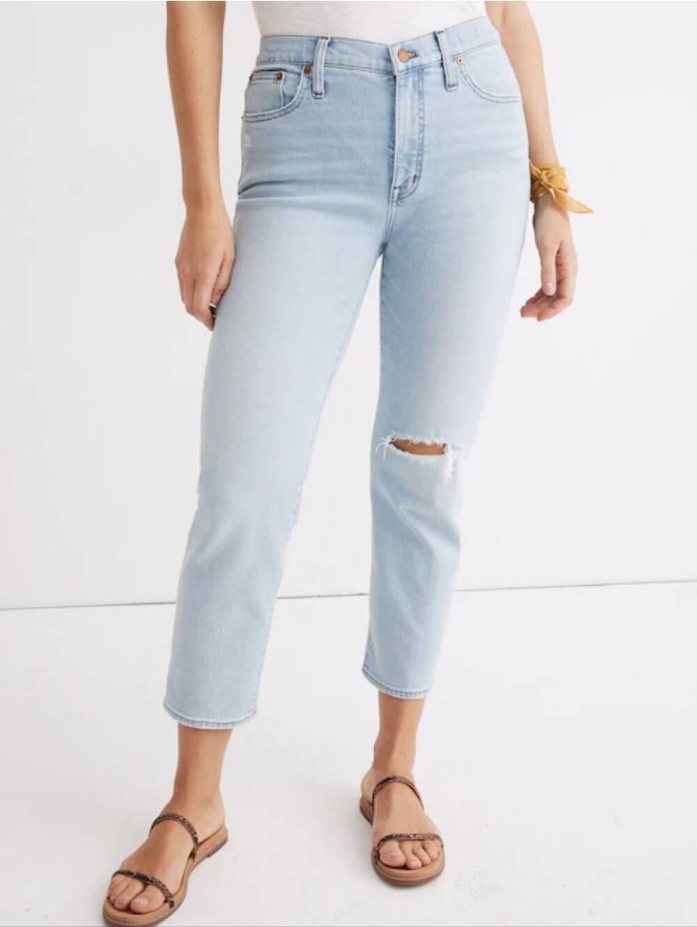 Madewell Mid-rise Classic Straight Jeans | Light Wash | Size 30 | Like New!